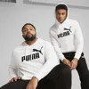 Puma Ess No. 1 Logo Hoodie In White