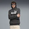 Puma Essentials No. 1 Logo Men's Hoodie In Gray