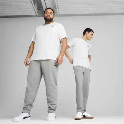 Puma Essentials No. 1 Logo Men's Sweatpants In Gray