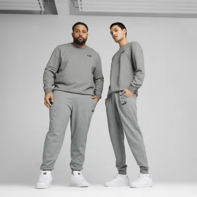 Puma Essentials No. 1 Logo Men's Sweatpants In Gray
