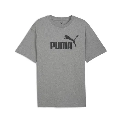 Puma Essentials No. 1 Logo Men's T-shirt In Gray
