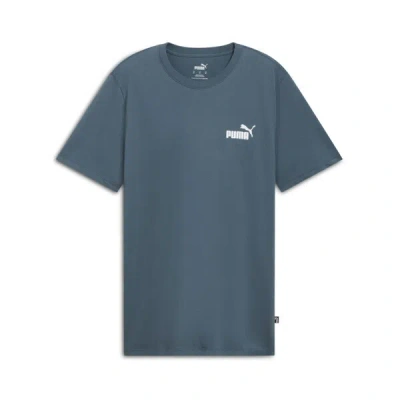 Puma Essentials No. 1 Logo Men's T-shirt In Gray Skies