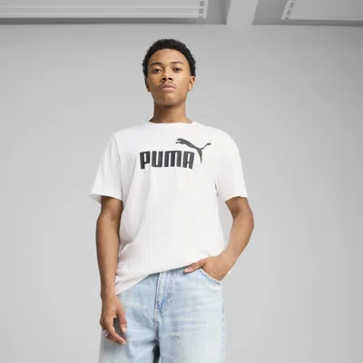 Puma Essentials No. 1 Logo T-shirt Men In White