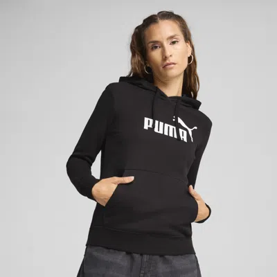 Puma Essentials No. 1 Logo Women's Hoodie In Black