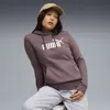 Puma Essentials No. 1 Logo Women's Hoodie In Purple