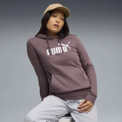 Puma Essentials No. 1 Logo Women's Hoodie In Purple