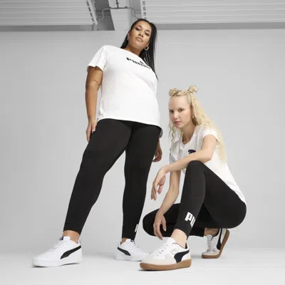 Puma Ess No. 1 Logo Leggings In Black