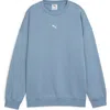 Puma Essentials Oversize Fleece Sweatshirt In Blue