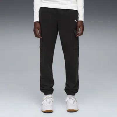Puma Kids' Essentials Relaxed Cargo Pants Youth In Black