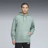 Puma Essentials Relaxed Hoodie Men In Green