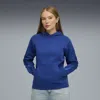 Puma Essentials Satin Women's Hoodie In Blue