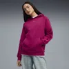 Puma Essentials Satin Women's Hoodie In Pink