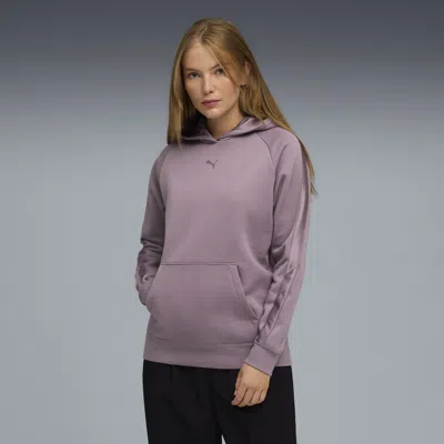 Puma Essentials Satin Women's Hoodie In Pink