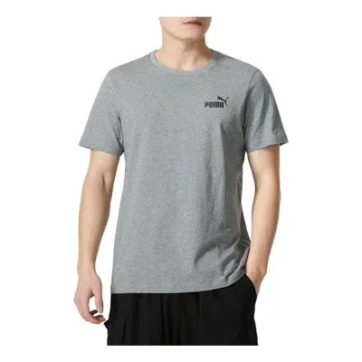 Puma Essentials Small Logo T-shirt 'grey'