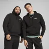 Puma Essentials Small No. 1 Logo Hoodie Men In Black