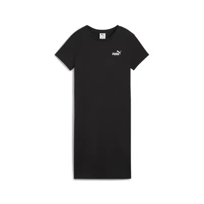 Puma Essentials Small No. 1 Logo Women's Slim Dress In Black