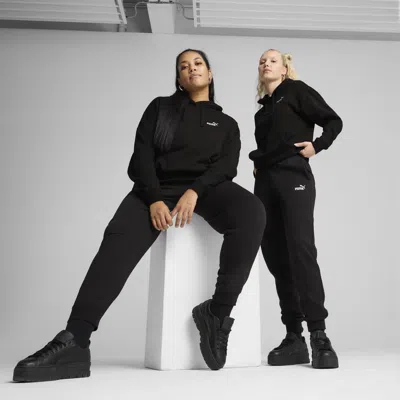 Puma Essentials Small No. 1 Logo Women's Sweatpants In Black