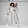 Puma Essentials Small No. 1 Logo Women's Sweatpants In Gray
