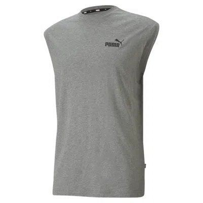 Puma Essentials Vest 'grey' In Gray