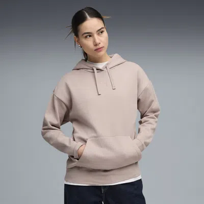 Puma Essentials Women's Fleece Relaxed Hoodie In Pink