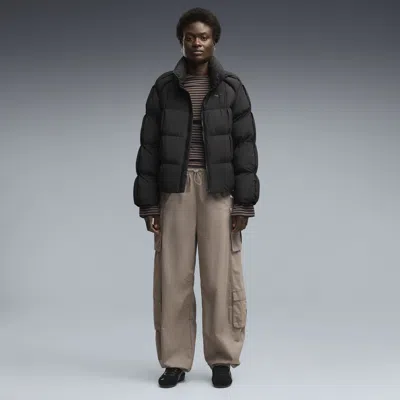 Puma Essentials Women's Relaxed Cargo Pants In Sand