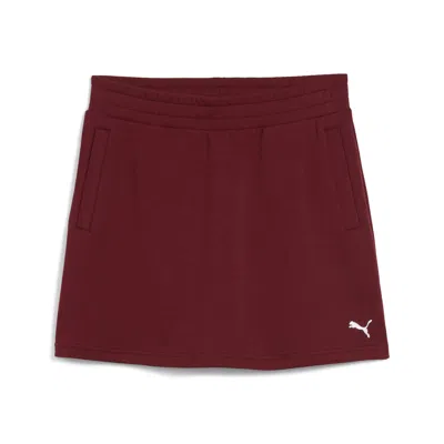 Puma Essentials Women's Skirt In Red