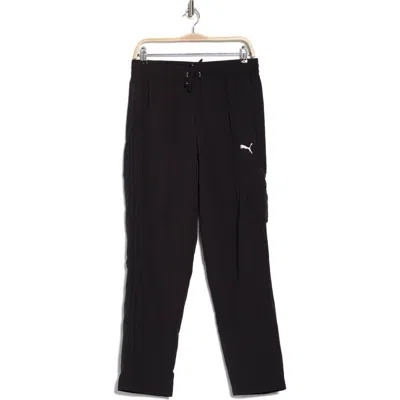 Puma Essentials Woven Cargo Pants In  Black