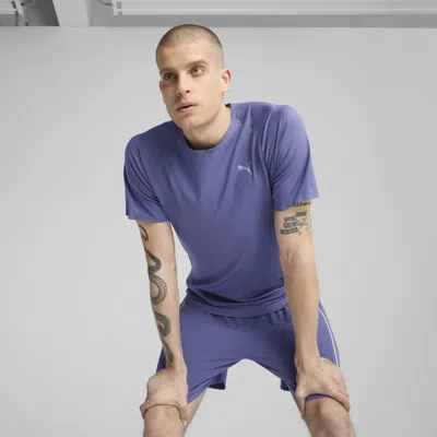Puma Everyday Running Cloudspun Men's T-shirt In Blue
