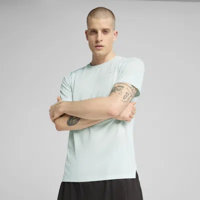 Puma Everyday Running Men's Graphic T-shirt In Blue