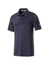 Puma Evoknit Breakers Polo Shirt In Blue