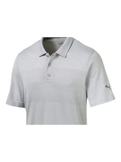 Puma Evoknit Performance Polo Shirt In Gray
