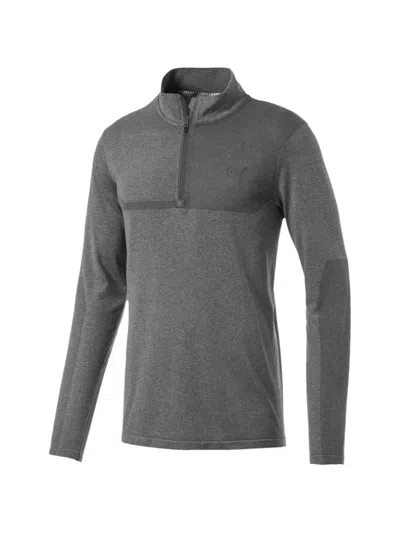Puma Evoknit Performance Sweatshirt In Gray