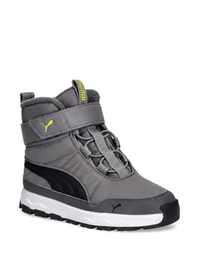 Puma Kids' Evolve Boot Ac+ Boots In Gray