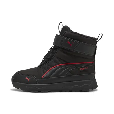Puma Evolve Puretex Kids' Boots In Black