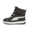 Puma Evolve Puretex Kids' Boots In Black-ash Gray- White