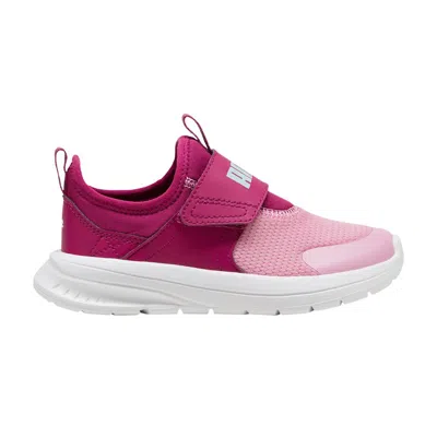 Pre-owned Puma Evolve Slip-on Little Kid 'mauved Out Magenta Gleam' | Pink | Kid's Size 2