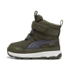 Puma Evolve Toddlers' Boots In Dark Olive-galactic Gray- White
