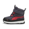 Puma Evolve Toddlers' Boots In Galactic Gray-tart Cherry- Black