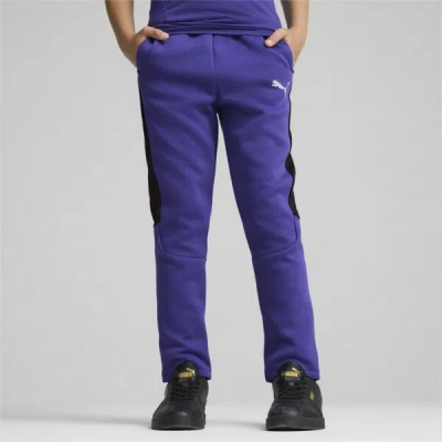 Puma Evostripe Big Kids' Pants In Lapis Lazuli