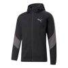 Puma Evostripe Full-zip Hoodie 'black' In Gray