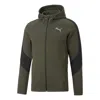 Puma Evostripe Full Zip Hoodie 'green'