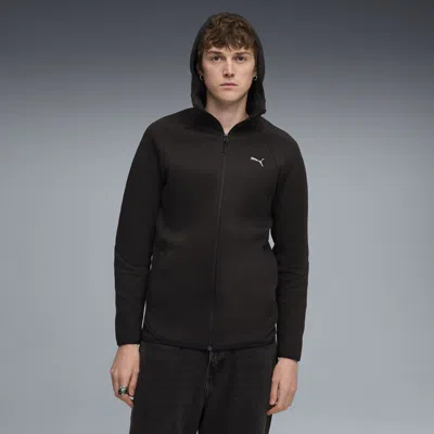 Puma Evostripe Hoodie Men In Black