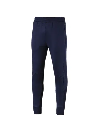 Puma Evostripe Hybrid Track Pants In Blue