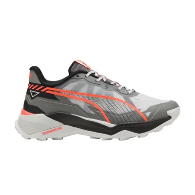Pre-owned Puma Explore Nitro 2 'seasons - Cast Iron Glowing Red' | Grey | Men's Size 9.5 In Gray
