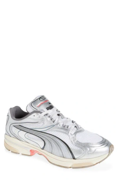 Puma Man Sneakers White Size 11.5 Textile Fibers In Multi