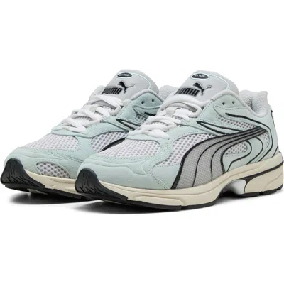 Puma Extos Summer Trainer In Peaceful Blue- White