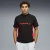 Puma Regular Fit Formula 1® 75 Years Graphic Polo In Black