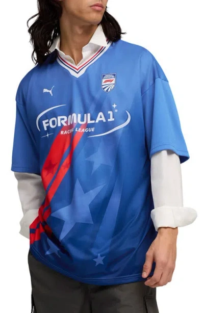 Puma F1 Austin Jersey In Blue
