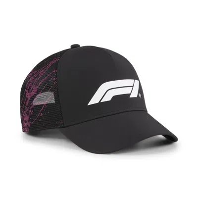 Puma F1® Color Trucker Cap In Black