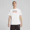 Puma F1 Dts Graphic Tee- Relaxed In White